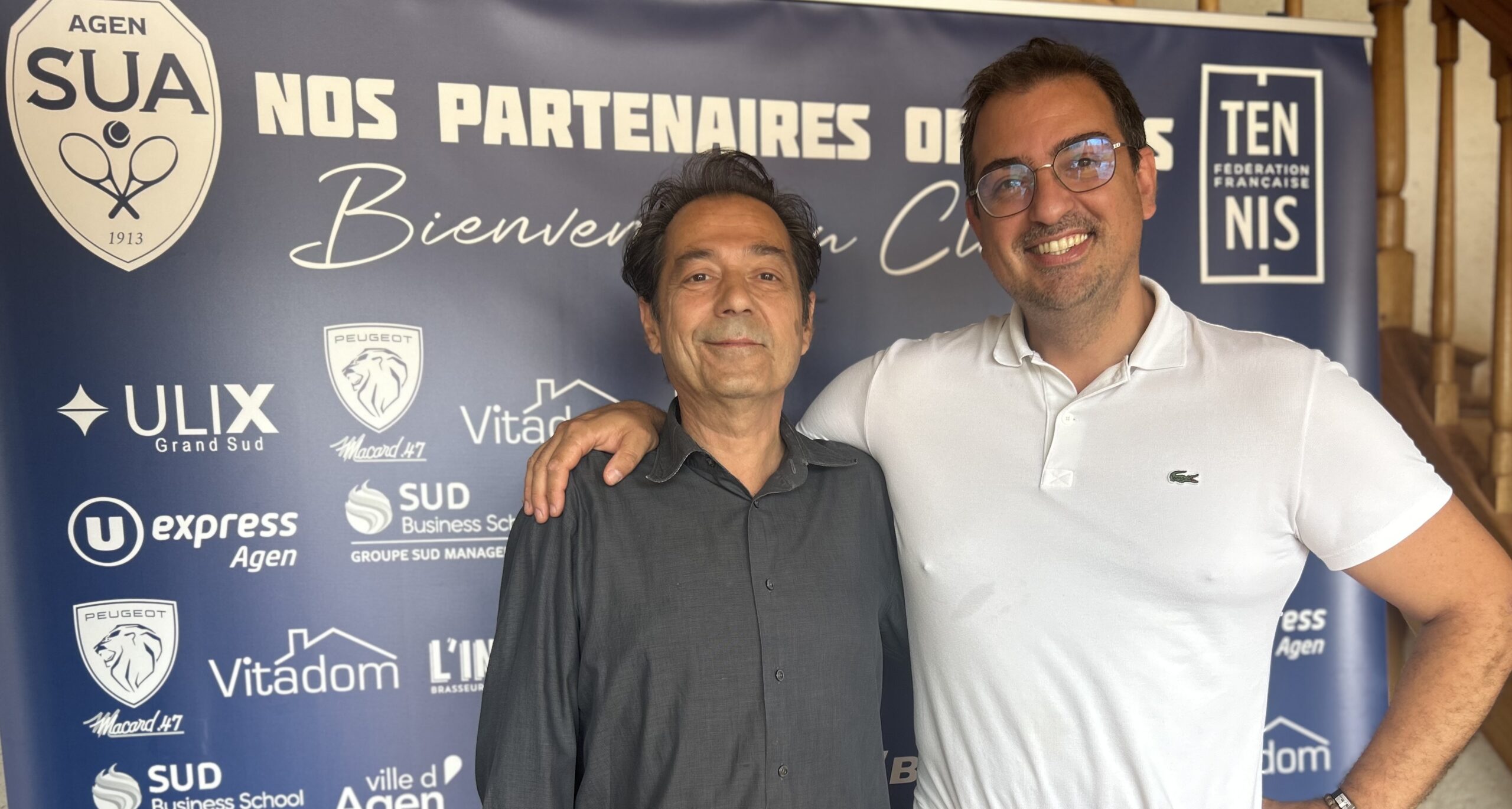 Nicolas baret pr sident du sua tennis les b n voles sont le coeur